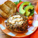 Spicy Candy Potato Sorghum Veggie Burgers